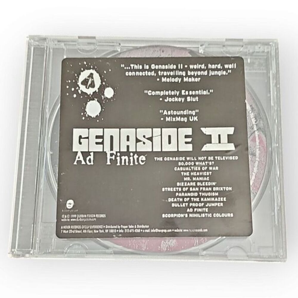 Genaside‎ II – Ad Finité [1999 Promotional CD]